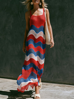 The Mélaine Knit Maxi Dress