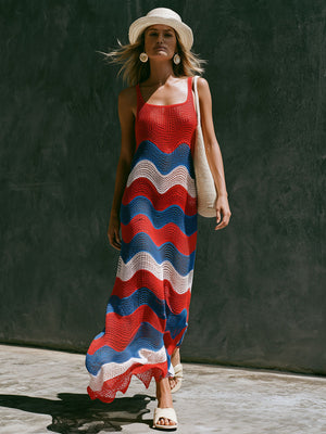 The Mélaine Knit Maxi Dress
