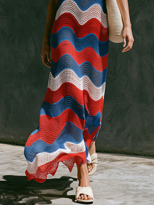 The Mélaine Knit Maxi Dress