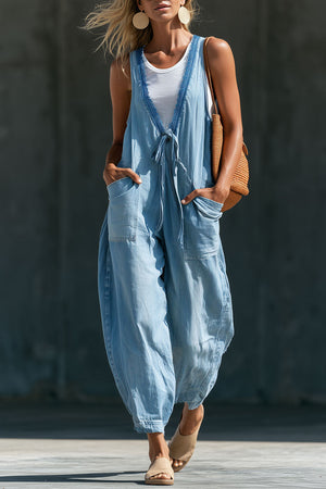 The Anaïse Denim Jumpsuit