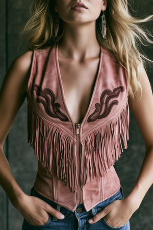 The Sébastienne Suede Vest