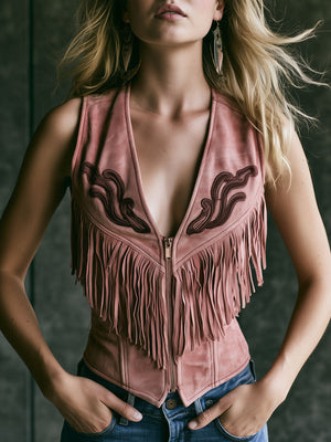 The Sébastienne Suede Vest