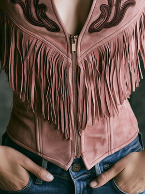 The Sébastienne Suede Vest