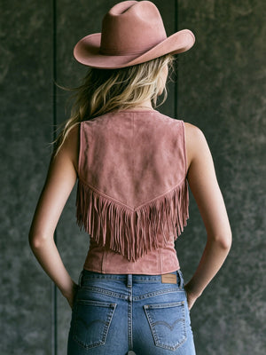 The Sébastienne Suede Vest