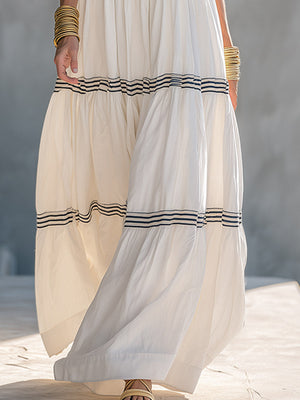 The Nathalène Cotton Maxi Dress