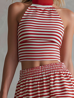 The Valérie Striped Cotton Set