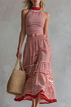 The Valérie Striped Cotton Set
