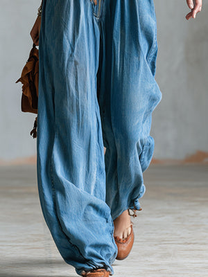 The Alfreda-Marie Denim Jumpsuit