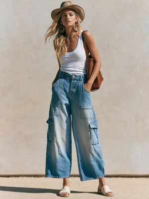 The Amalthée Denim Trousers