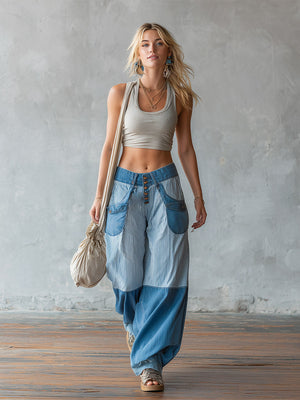 The Alisée Denim Trousers