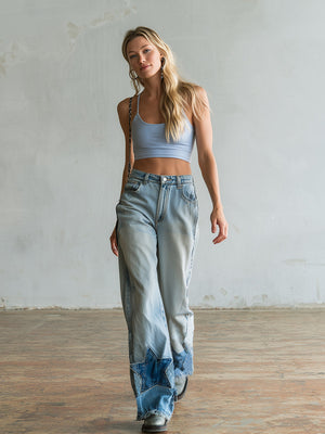 The Algonde Denim Trousers