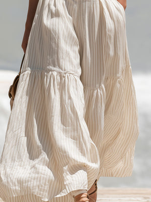 The Ursule Striped Linen Set