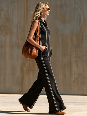 The Amaranthine Cotton Jumpsuit