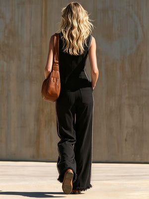 The Amaranthine Cotton Jumpsuit