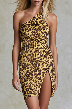 The Nolwenn Suede Mini Dress