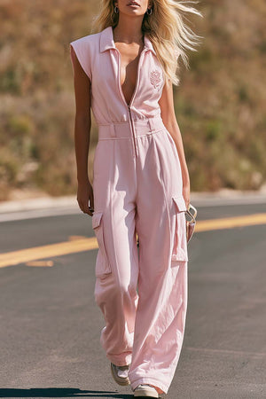 The Adolie Cotton Jumpsuit