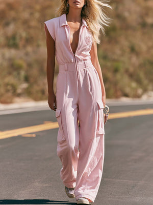 The Adolie Cotton Jumpsuit