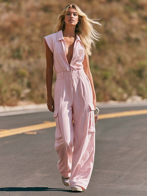 The Adolie Cotton Jumpsuit