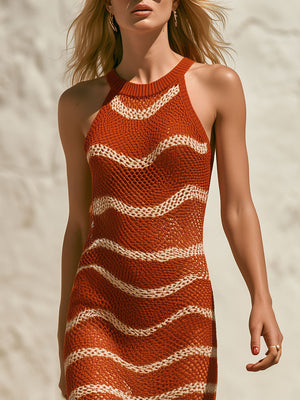 The Nonne Knit Mini Dress