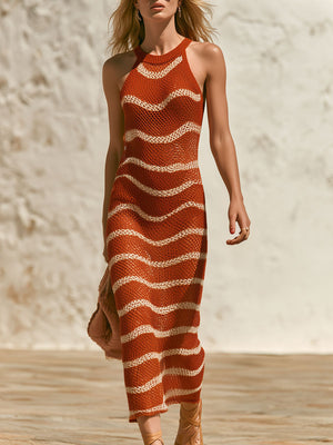 The Nonne Knit Mini Dress