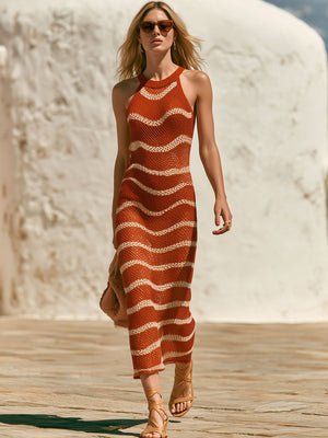 The Nonne Knit Mini Dress