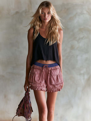 The Aldegrève Cotton Linen Shorts