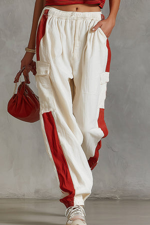 The Adelphine Cotton Linen Trousers