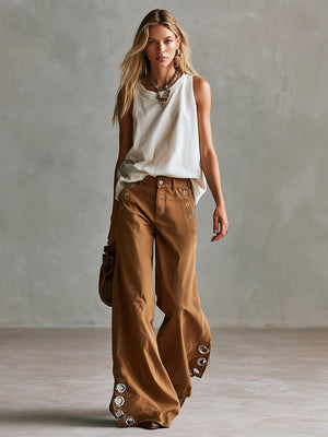 The Adalgise Cotton Trousers