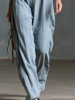 The Acacie Denim Jumpsuit