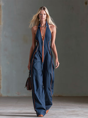 The Abelline Denim Jumpsuit