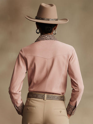 The Colombe Suede Shirt