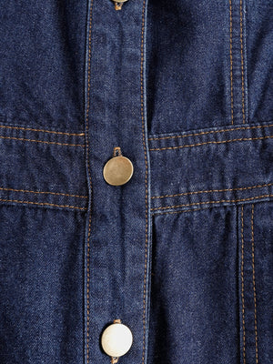 The Harlinde Denim Jumpsuit