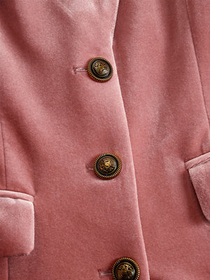 The Frédérique Velvet Coat
