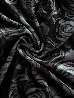 The Honorine-Rose Velvet Skirt