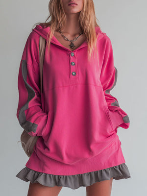 The Eulalie-Rose Cotton Mini Dress