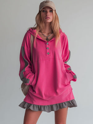 The Eulalie-Rose Cotton Mini Dress