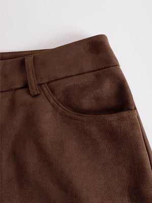 The Hermeline Suede Trousers