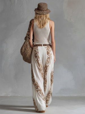 The Arielle Printed Chiffon Set