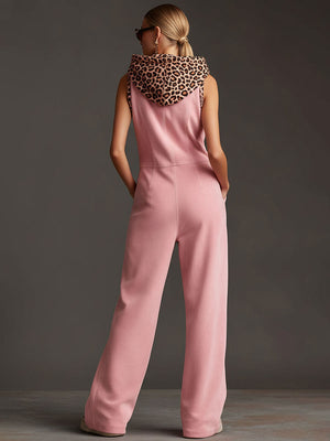 The Gisèle-Marie Suede Jumpsuit