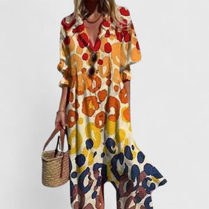 Boho Print Maxi Dress