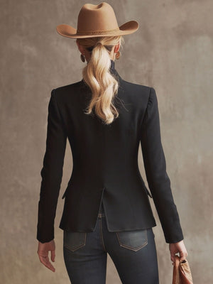 The Éliane Wool Blazer