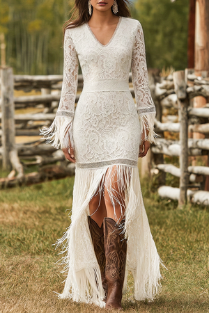 The Louisette Lace Maxi Dress