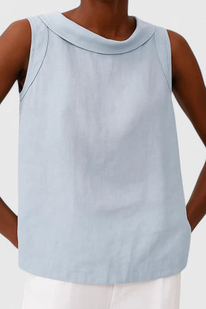 The Anaïs Draped Boat-Neck Top
