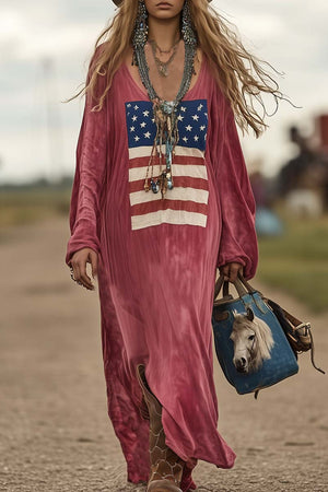 The Mélodie Cotton Linen Maxi Dress