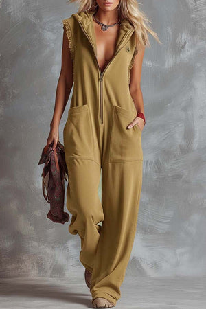 The Guénette Cotton Jumpsuit