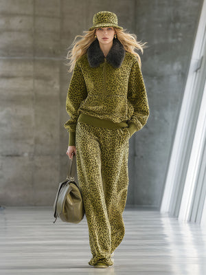 The Renée Leopard Set