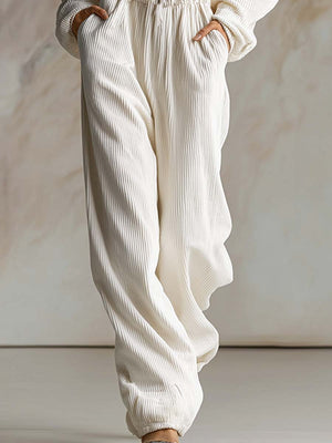 The Judithe Corduroy Jumpsuit