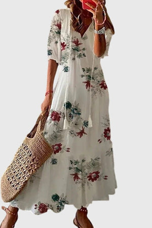 Boho Vintage Maxi Dress