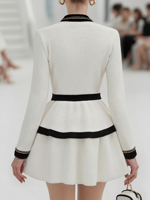 The Marianne Pleated Knit Set