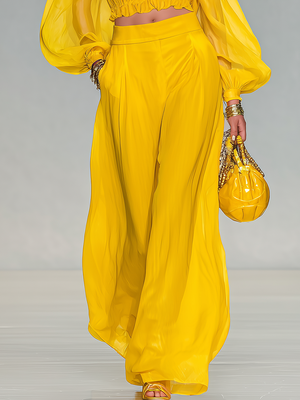 The Joëlle Halterneck Chiffon Set